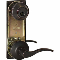 Stanley - Entry Lever Lockset for 1-3/8 to 1-3/4" Thick Doors - Americas Industrial Supply