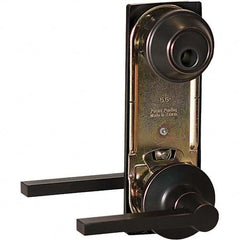 Stanley - Entry Lever Lockset for 1-3/8 to 1-3/4" Thick Doors - Americas Industrial Supply