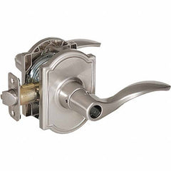 Stanley - Entry Lever Lockset for 1-3/8 to 1-3/4" Thick Doors - Americas Industrial Supply