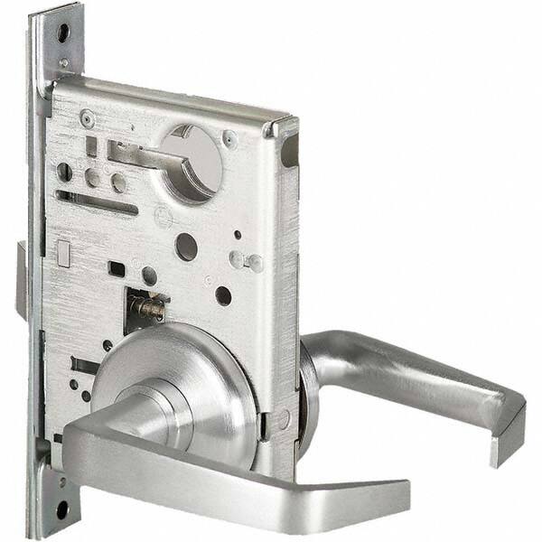 Best - Exit Door Lever Lockset for 1-3/4" Thick Doors - Americas Industrial Supply