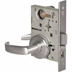 Best - Office Lever Lockset for 1-3/4" Thick Doors - Americas Industrial Supply