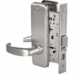 Best - Office Lever Lockset for 1-3/4" Thick Doors - Americas Industrial Supply