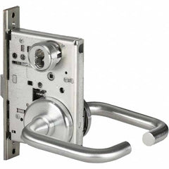 Best - Office Lever Lockset for 1-3/4" Thick Doors - Americas Industrial Supply