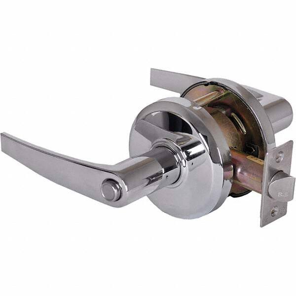 Stanley - Privacy Lever Lockset for 1-3/8 to 2" Thick Doors - Americas Industrial Supply