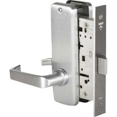 Best - Passage Lever Lockset for 1-3/4" Thick Doors - Americas Industrial Supply