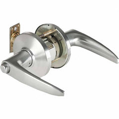 Best - Passage Lever Lockset for 1-3/4 to 2-1/4" Thick Doors - Americas Industrial Supply