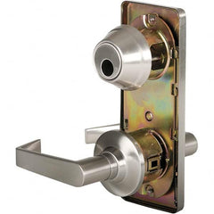 Stanley - Passage Lever Lockset for 1-3/8 to 1-3/4" Thick Doors - Americas Industrial Supply