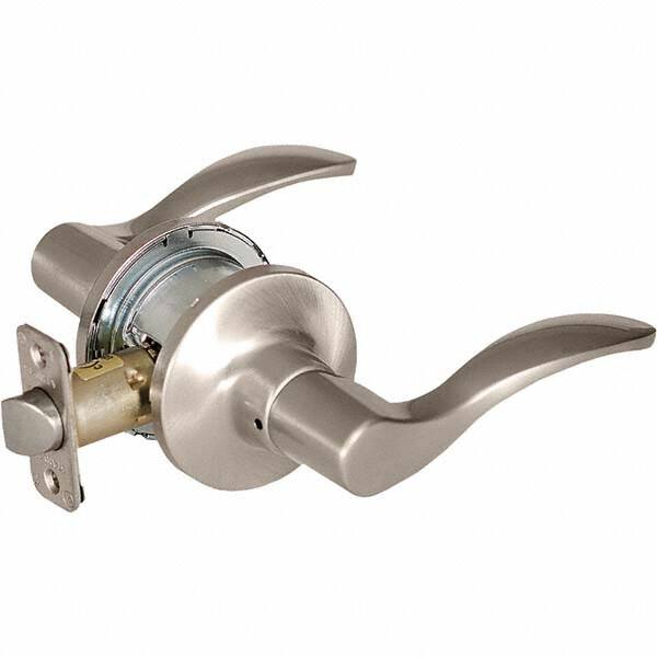 Stanley - Passage Lever Lockset for 1-3/8 to 1-3/4" Thick Doors - Americas Industrial Supply