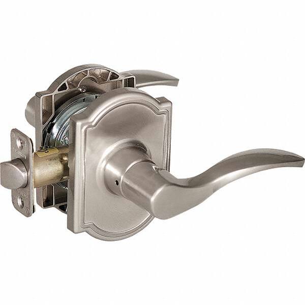 Stanley - Passage Lever Lockset for 1-3/8 to 1-3/4" Thick Doors - Americas Industrial Supply