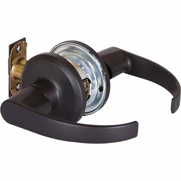 Stanley - Passage Lever Lockset for 1-3/8 to 1-3/4" Thick Doors - Americas Industrial Supply