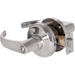 Stanley - Privacy Lever Lockset for 1-3/8 to 2" Thick Doors - Americas Industrial Supply