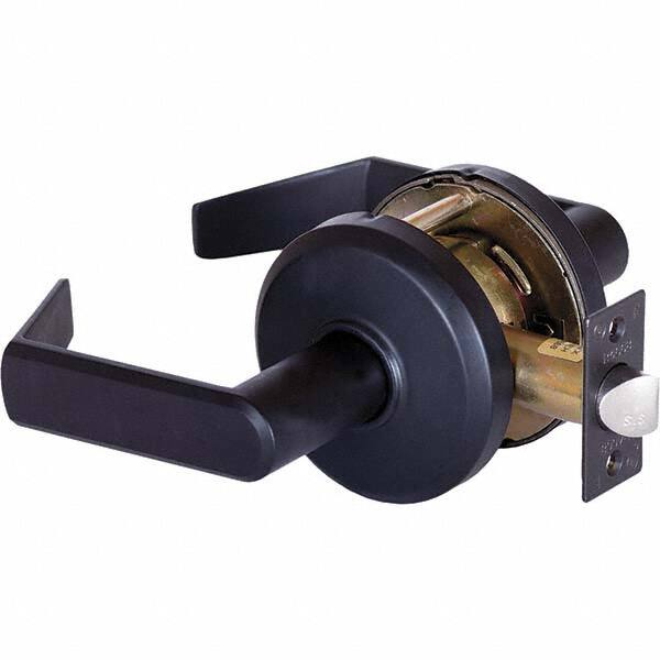 Stanley - Privacy Lever Lockset for 1-3/8 to 2" Thick Doors - Americas Industrial Supply