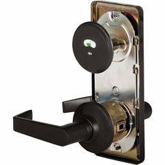 Stanley - Privacy Lever Lockset for 1-3/8 to 1-3/4" Thick Doors - Americas Industrial Supply