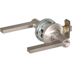 Stanley - Privacy Lever Lockset for 1-3/8 to 1-3/4" Thick Doors - Americas Industrial Supply