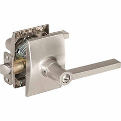 Stanley - Privacy Lever Lockset for 1-3/8 to 1-3/4" Thick Doors - Americas Industrial Supply