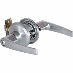 Stanley - Privacy Lever Lockset for 1-3/8 to 1-3/4" Thick Doors - Americas Industrial Supply