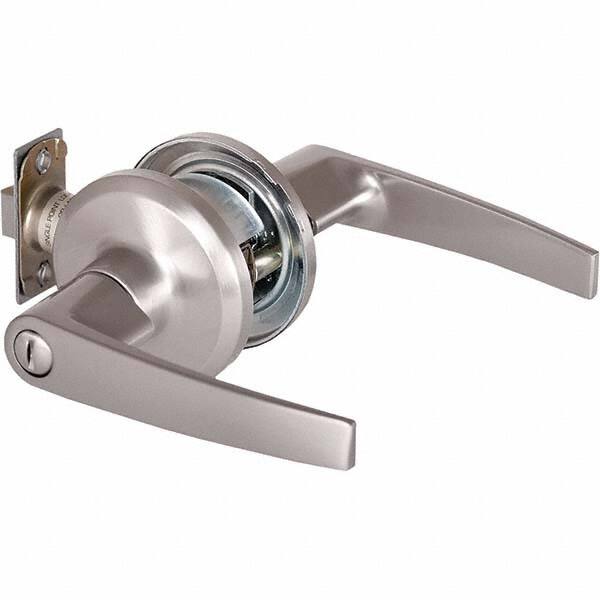 Stanley - Privacy Lever Lockset for 1-3/8 to 1-3/4" Thick Doors - Americas Industrial Supply