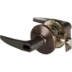 Storeroom Lever Lockset for 1-3/4 to 2-1/4″ Thick Doors 6 or 7 Pin Length Best & Compatible (Core Not Included), 2-3/4″ Backset, Oil Rubbed Bronze Finish