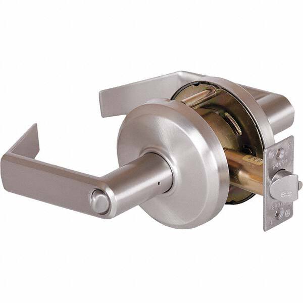 Stanley - Storeroom Lever Lockset for 1-3/8 to 2" Thick Doors - Americas Industrial Supply