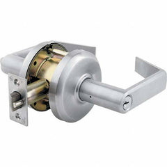 Stanley - Storeroom Lever Lockset for 1-3/8 to 2" Thick Doors - Americas Industrial Supply