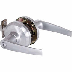 Stanley - Storeroom Lever Lockset for 1-3/8 to 2" Thick Doors - Americas Industrial Supply