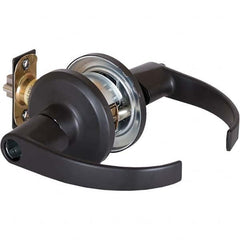 Stanley - Storeroom Lever Lockset for 1-3/8 to 1-3/4" Thick Doors - Americas Industrial Supply