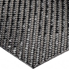 USA Sealing - 1' x 12" x 1/16" Black Carbon Fiber (Twill Weave) Sheet - Americas Industrial Supply