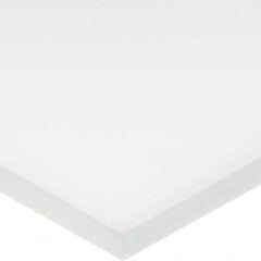 Plastic Sheet: Acetal, 2″ Thick, White, 8,500 psi Tensile Strength Rockwell M-90