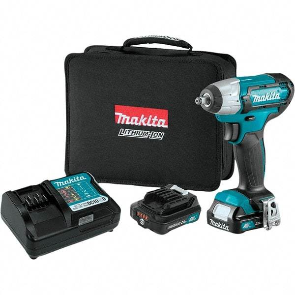 Makita - Cordless Impact Wrenches & Ratchets Voltage: 12.0 Drive Size (Inch): 3/8 - Americas Industrial Supply