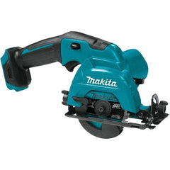 Makita - 12 Volt, 3-3/8" Blade, Cordless Circular Saw - 1,500 RPM, Lithium-Ion Batteries Not Included - Americas Industrial Supply