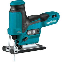 Makita - 12 Volt, 3,000 SPM, 7/8" Stroke Length, Lithium-Ion Cordless Jigsaw - 90° Cutting Angle, Series 12V MAX - Americas Industrial Supply