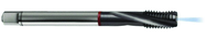 M12x1.75 6HX 3-Flute PM Cobalt Red Ring Semi-Bottoming 15 degree Spiral Flute Tap-TiCN - Americas Industrial Supply