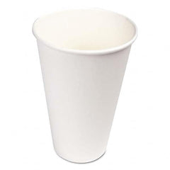 Boardwalk - Paper Hot Cups, 16 oz, White, 1000/Carton - Americas Industrial Supply