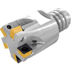 Iscar - Indexable Square-Shoulder End Mills Cutting Diameter (Decimal Inch): 0.6250 Shank Diameter (mm): 19.0500 - Americas Industrial Supply