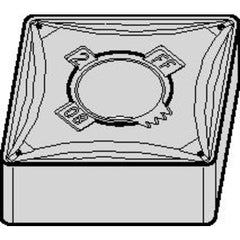 CNMG 431 Double-sided|G WK20CT, 1/64″ Corner Radius, 3/16″ Thick, 1/2″ Inscribed Circle, TiN, Turning Indexable Insert - Americas Industrial Supply