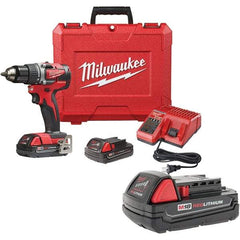 Milwaukee Tool - Cordless Drills Battery Voltage: 18 Battery Chemistry: Lithium-Ion - Americas Industrial Supply