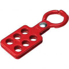 Brady - Lockout Hasps Hasp Type: Scissor-Action Jaw Type: Single Jaw - Americas Industrial Supply