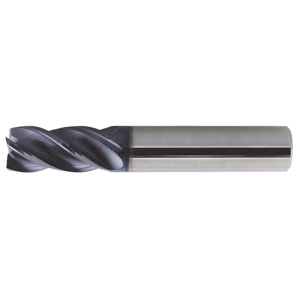 ProMax - 1" Diam, 1-1/2" LOC, 1" Shank Diam, 4" OAL, 4 Flute, Solid Carbide, Single End Square End Mill - Exact Industrial Supply