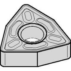 WNMG 432 Double-sided|G TN15M, 1/32″ Corner Radius, 3/16″ Thick, 1/2″ Inscribed Circle, Uncoated, Turning Indexable Insert - Americas Industrial Supply
