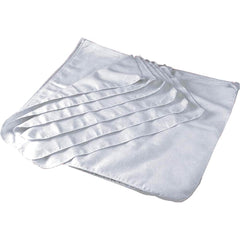 Ability One - Rags & Cloth Towels; Fabric Style: Knitcloth ; Material: Cotton ; Color: White ; Container Type: Pack ; Length (Inch): 21 ; Width (Inch): 14 - Exact Industrial Supply