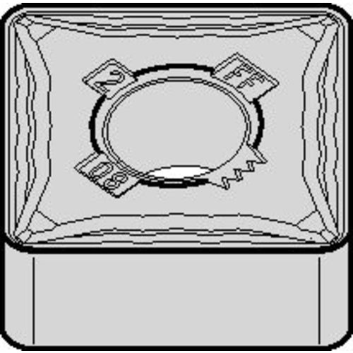 SNMG 432 Double-sided|G WP15CT, 1/32″ Corner Radius, 3/16″ Thick, 1/2″ Inscribed Circle, TiN, Square, Turning Indexable Insert - Americas Industrial Supply