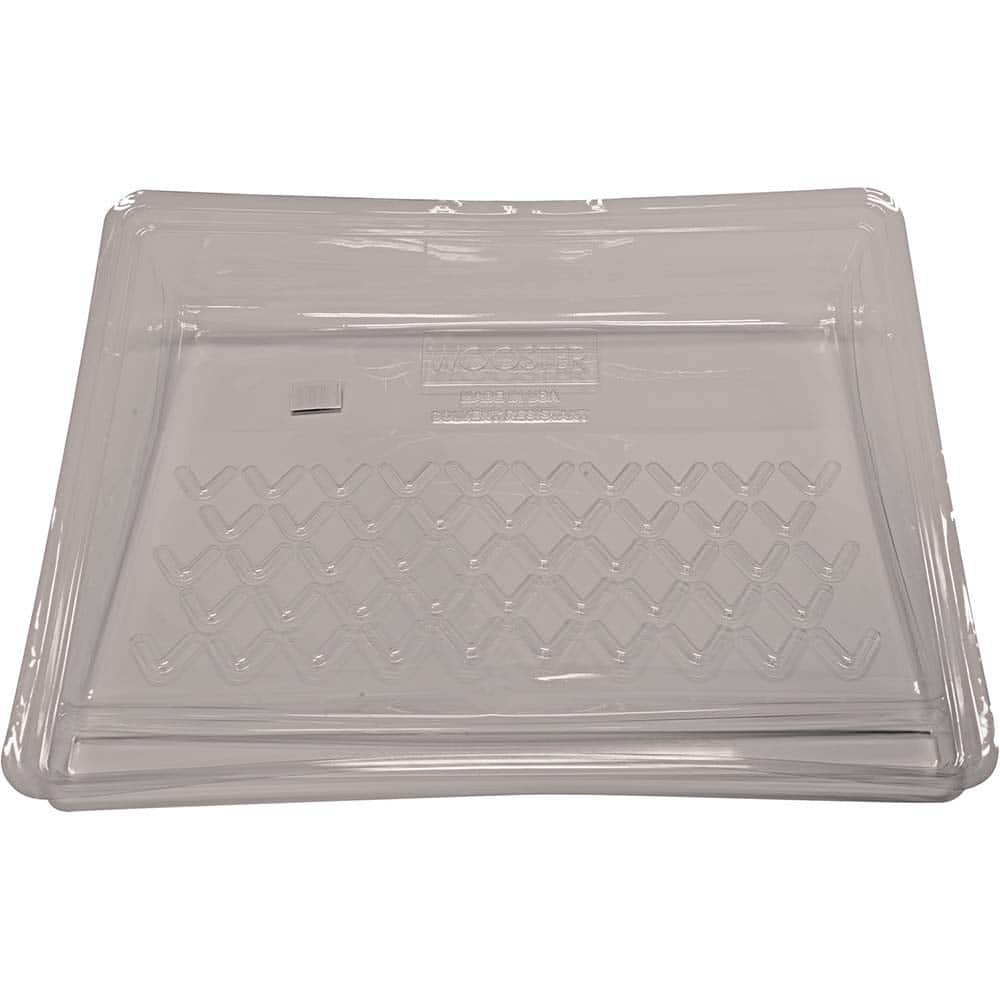 Wooster Brush - Paint Trays & Liners; Type: Paint Tray ; Paint Roller Compatibility (Inch): 18 ; Capacity (Gal.): 1 ; Material: PET ; Width (Inch): 21 ; Roller Width Compatibility (Inch): 18.0 - Exact Industrial Supply