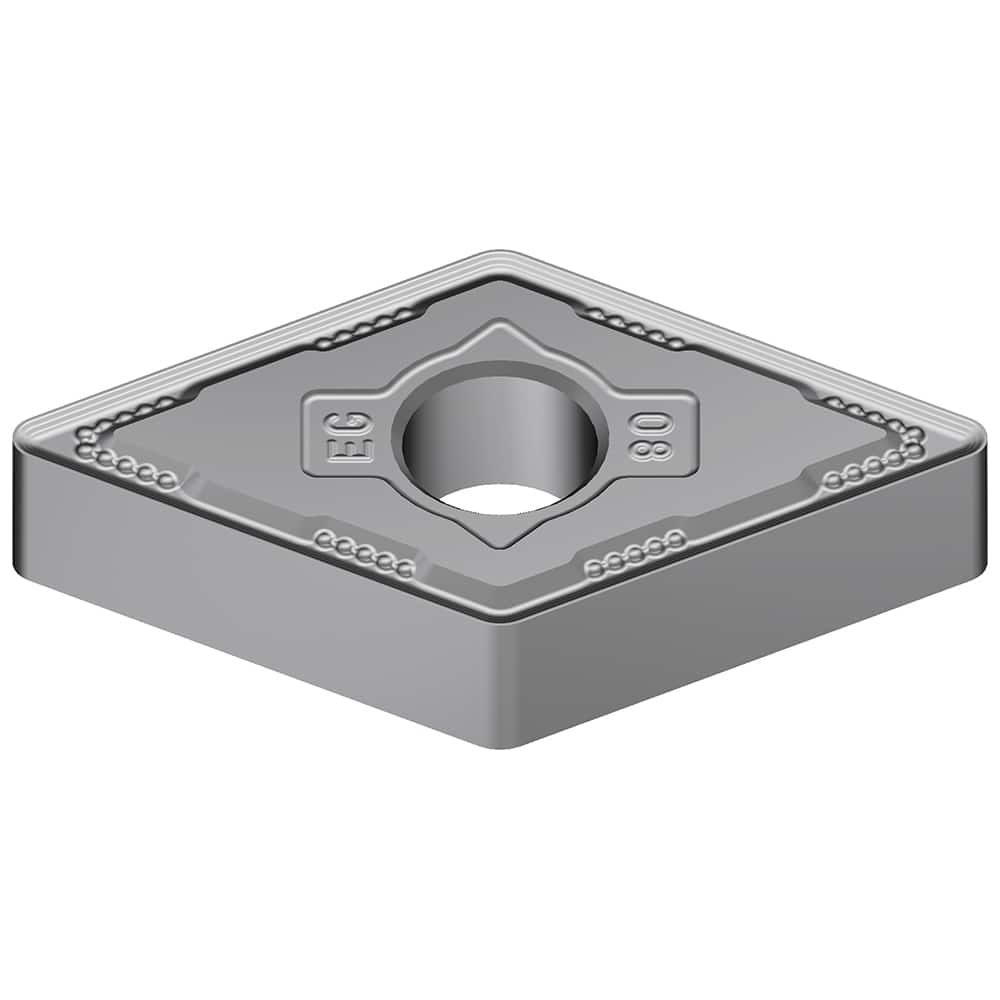 DNMG333EEG AC8015P Carbide Turning Insert Absotech Finish, 0.4567″ Long, 3/8″ Inscribed Circle, 0.0472″ Corner Radius, 0.1874″ Thick, 55° Included Angle, Series AC8000P