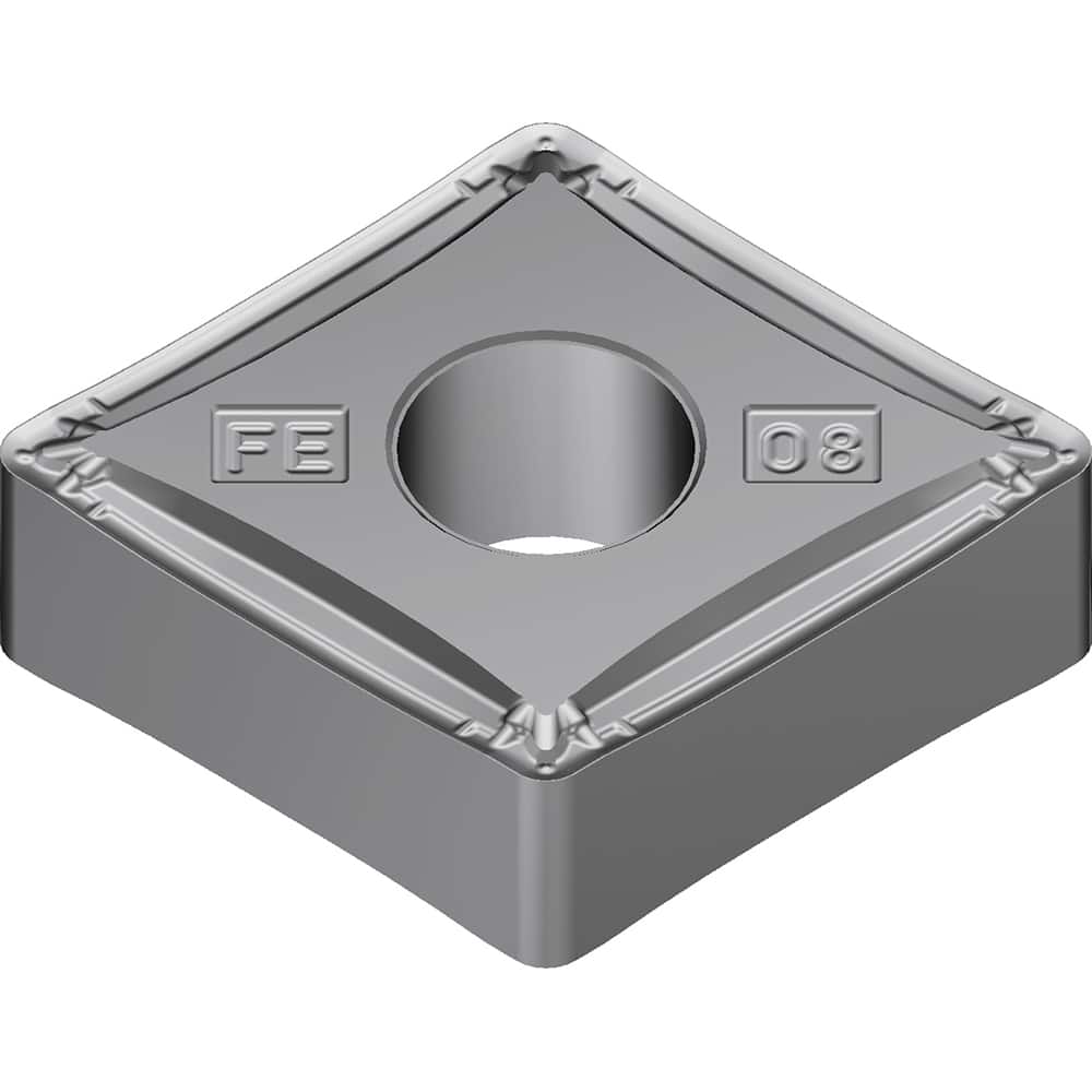 CNMG331EFE AC8035P Carbide Turning Insert Absotech Finish, 0.3819″ Long, 3/8″ Inscribed Circle, 0.0157″ Corner Radius, 0.1874″ Thick, 80° Included Angle, Series AC8000P