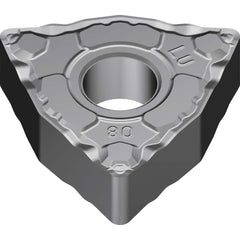 WNMG332ELU AC8015P Carbide Turning Insert Absotech Finish, 0.2559″ Long, 3/8″ Inscribed Circle, 0.0315″ Corner Radius, 0.1874″ Thick, 80° Included Angle, Series AC8000P
