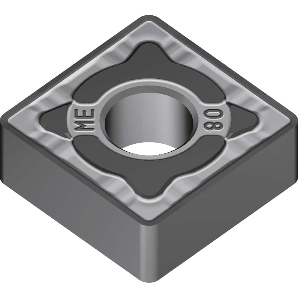 SNMG542EME AC8025P Carbide Turning Insert Absotech Finish, 5/8″ Long, 1/2″ Inscribed Circle, 0.0315″ Corner Radius, 1/4″ Thick, 90° Included Angle, Series AC8000P