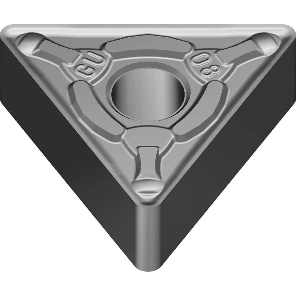 TNMG334EGU AC8015P Carbide Turning Insert Absotech Finish, 0.6496″ Long, 3/8″ Inscribed Circle, 0.063″ Corner Radius, 0.1874″ Thick, 60° Included Angle, Series AC8000P