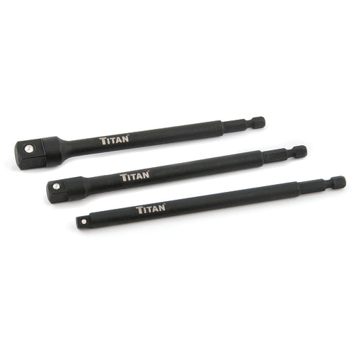3 Piece 6″ Long Socket Adapter Set - Americas Industrial Supply
