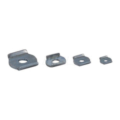 Clamp Spindle Retainers & Flanged Washers; Overall Width (Decimal Inch - 4 Decimals): 0.3700; Material: Carbon Steel; Material: Carbon Steel; Hole Diameter (Decimal Inch): 0.1650; Hole Diameter (mm): 0.1650; Hole Diameter: 0.1650; Finish/Coating: Zinc Pla