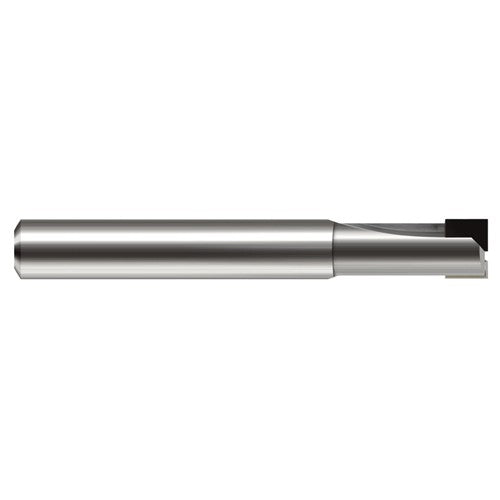 Diamond End Mills for Non-Ferrous Materials - PCD Diamond - 0.3120″ (5/16″) Cutter Diameter × 0.2500″ (1/4″) Length of Cut PCD Square End Mill, 2 Flutes - Exact Industrial Supply